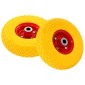 vidaXL Ρόδες για Καρότσια Μεταφοράς 4 τεμ. 3.00-4 (245x82) Καουτσούκ