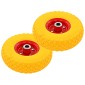 vidaXL Ρόδες για Καρότσια Μεταφοράς 4 τεμ. 3.00-4 (245x82) Καουτσούκ