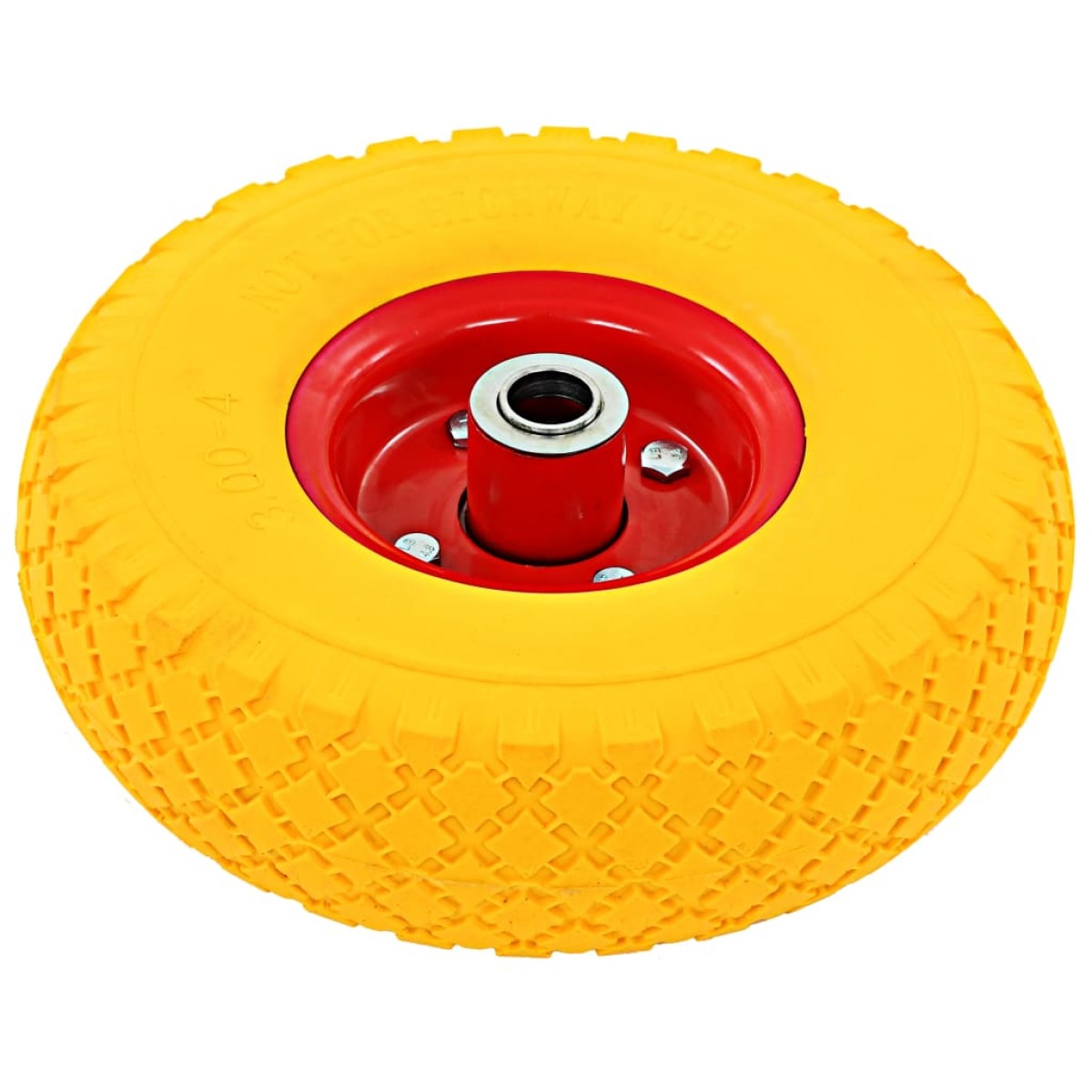 vidaXL Ρόδες για Καρότσια Μεταφοράς 4 τεμ. 3.00-4 (245x82) Καουτσούκ