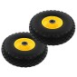 vidaXL Ρόδες για Καρότσια 2 τεμ. 3.00-4 (260x85) Συμπαγής Πολυουρεθάνη