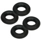 vidaXL Σαμπρέλες για Καρότσι 4 τεμ. 3.00-4 260x85 χιλ. από Καουτσούκ