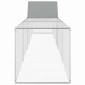 vidaXL Κοτέτσι 9 x 1 x 1,5 μ. από Γαλβανισμένο Χάλυβα
