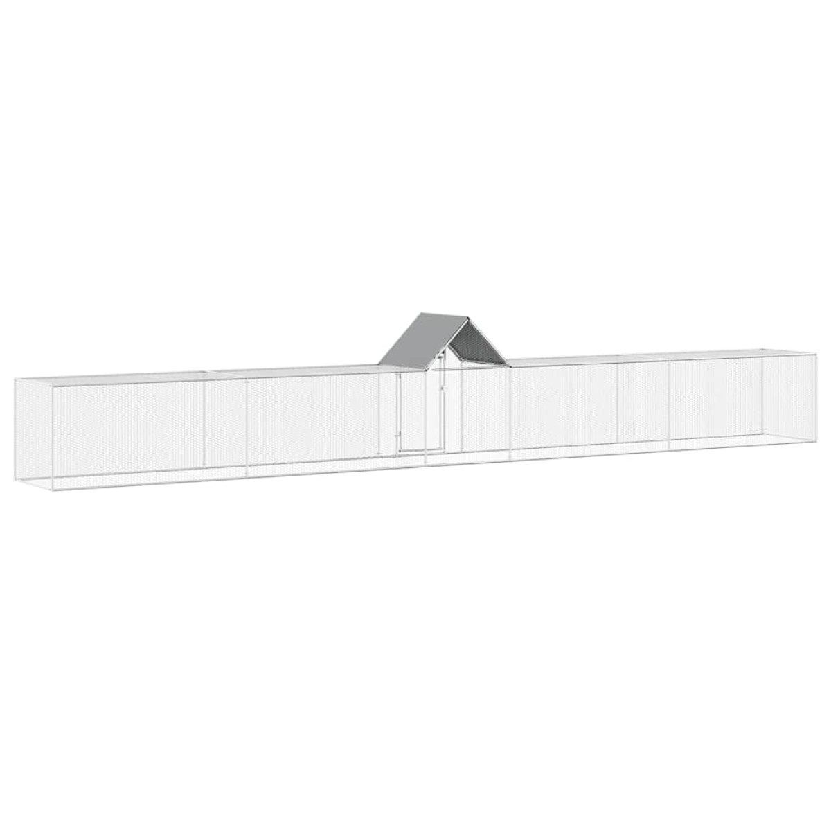 vidaXL Κοτέτσι 9 x 1 x 1,5 μ. από Γαλβανισμένο Χάλυβα