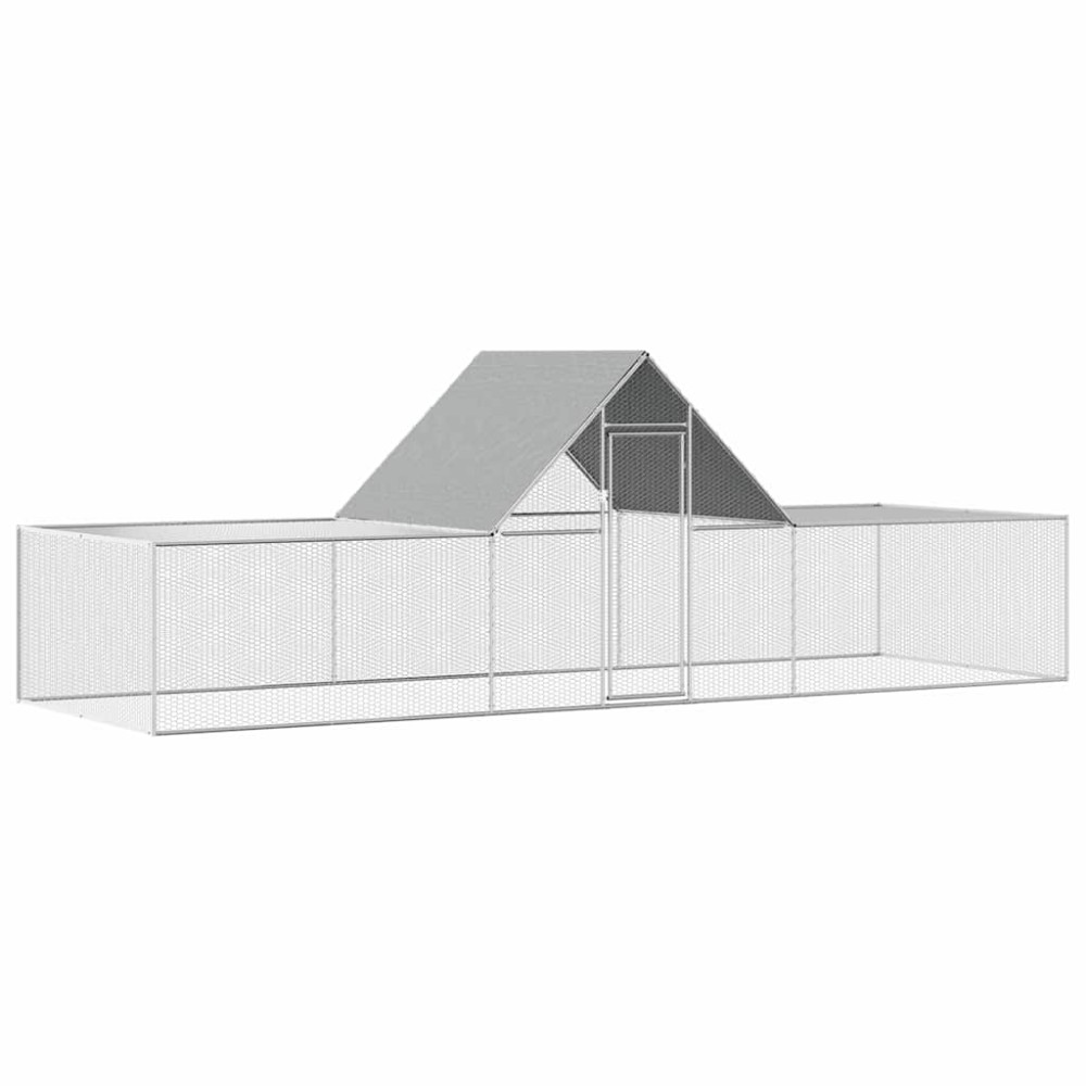 vidaXL Κοτέτσι 6 x 2 x 2 μ. από Γαλβανισμένο Χάλυβα