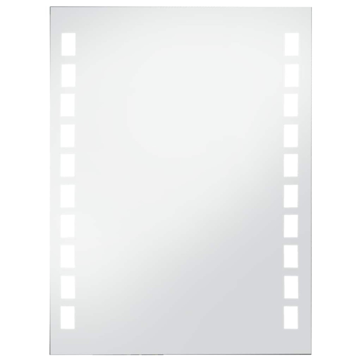 vidaXL Καθρέφτης Μπάνιου Τοίχου με LED 60 x 80 εκ.