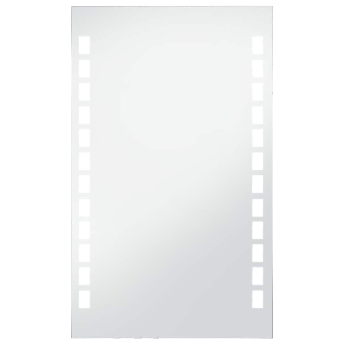 vidaXL Καθρέφτης Μπάνιου Τοίχου με LED 60 x 100 εκ.