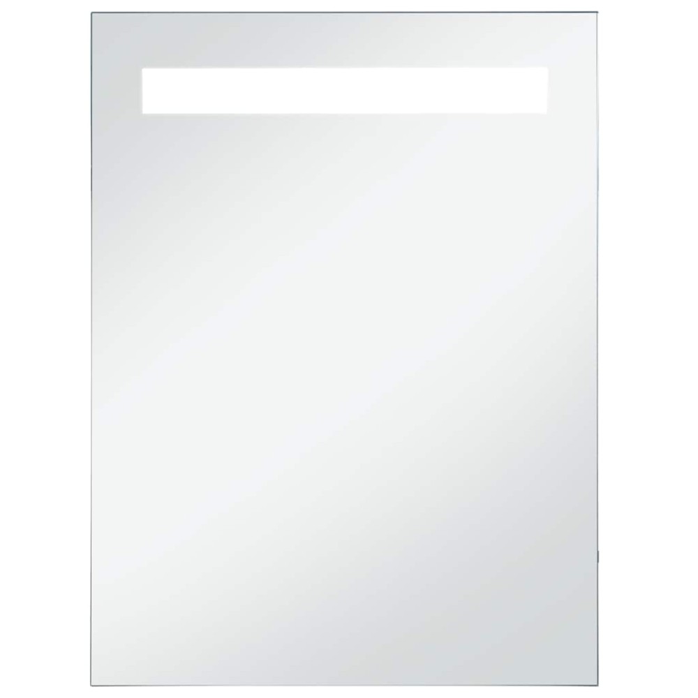 vidaXL Καθρέφτης Μπάνιου Τοίχου με LED 60 x 80 εκ.