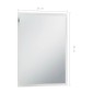 vidaXL Καθρέφτης Μπάνιου Τοίχου με LED 60 x 80 εκ.