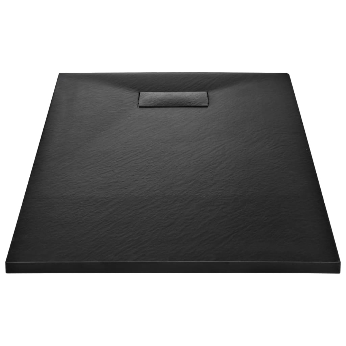 vidaXL Βάση Ντουζιέρας Μαύρη 120 x 70 εκ. από SMC