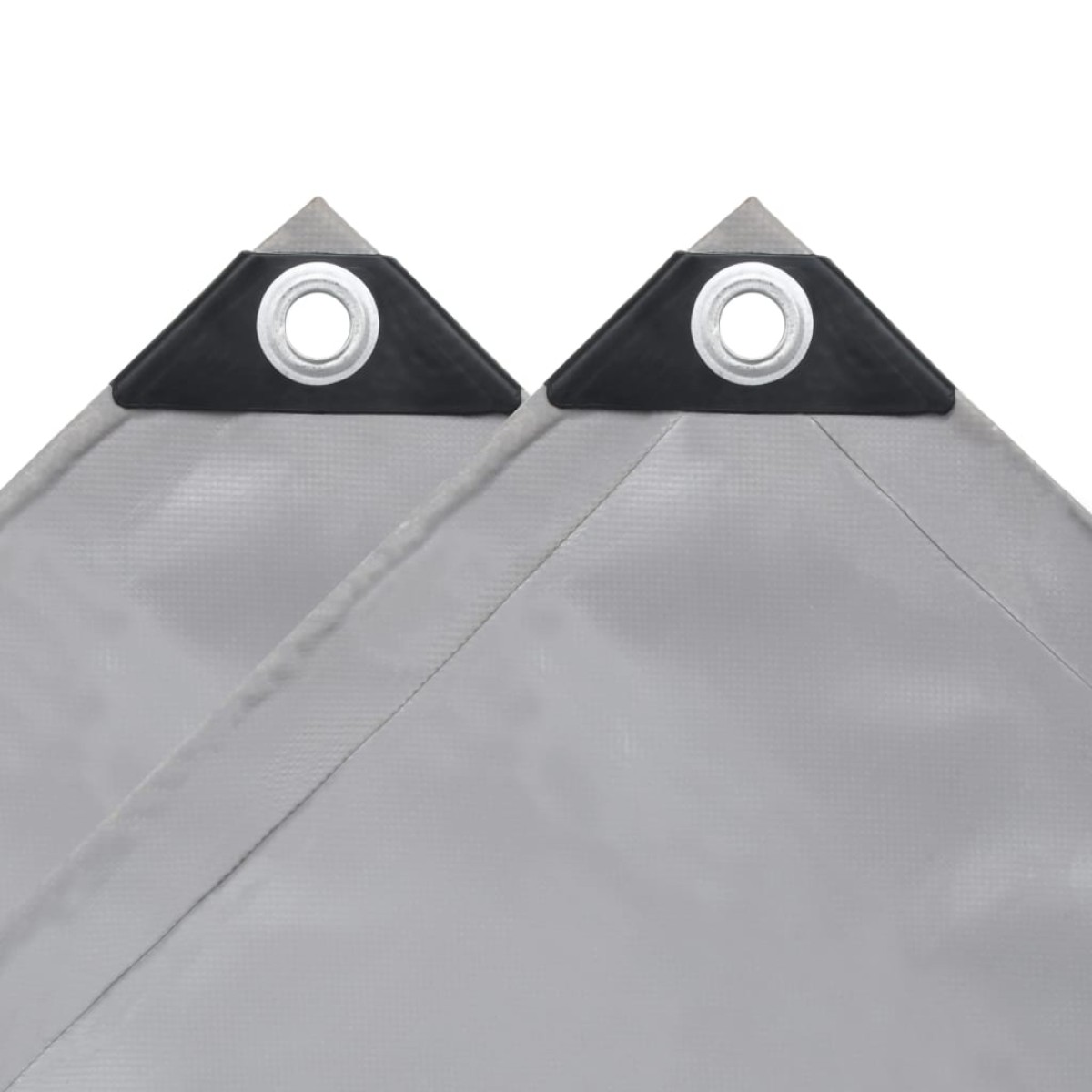 vidaXL Μουσαμάς Γκρι 1,5 x 10 μ. 650 γρ./μ.²