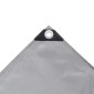 vidaXL Μουσαμάς Γκρι 3,5 x 5 μ. 650 γρ./μ.²