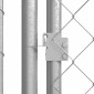 vidaXL Κλουβί Σκύλου Εξωτερικού Χώρου 8 x 4 x 2,3 μ. με Στέγαστρο
