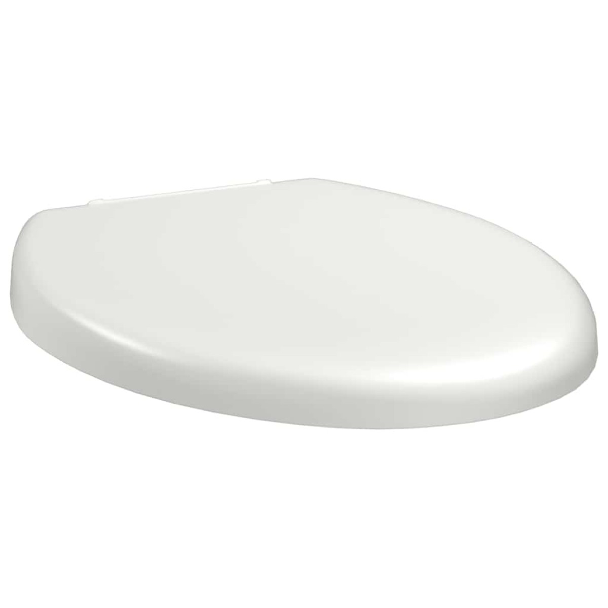vidaXL Κάλυμμα Λεκάνης με Soft Close & Quick Release Λευκό
