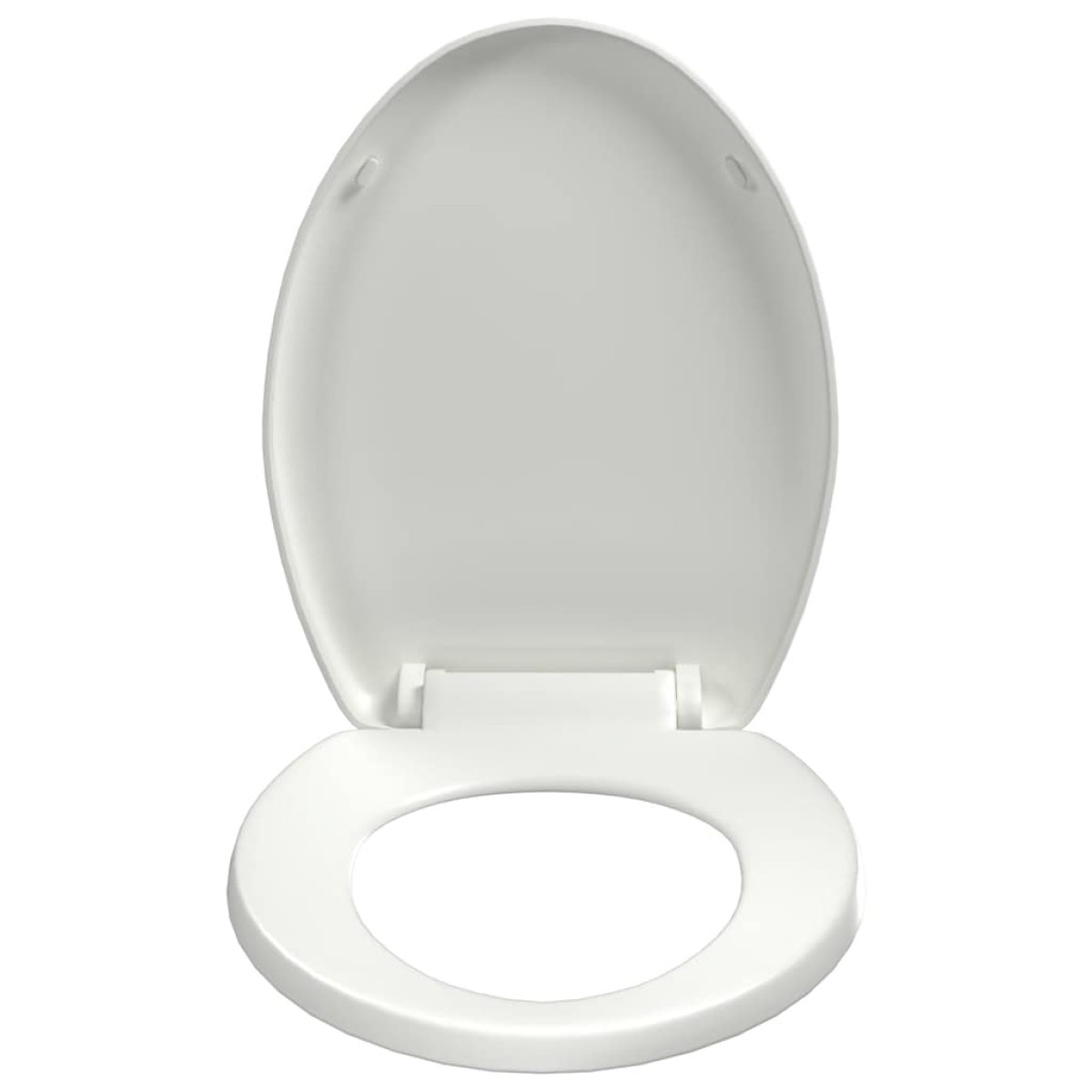 vidaXL Κάλυμμα Λεκάνης με Soft Close & Quick Release Λευκό