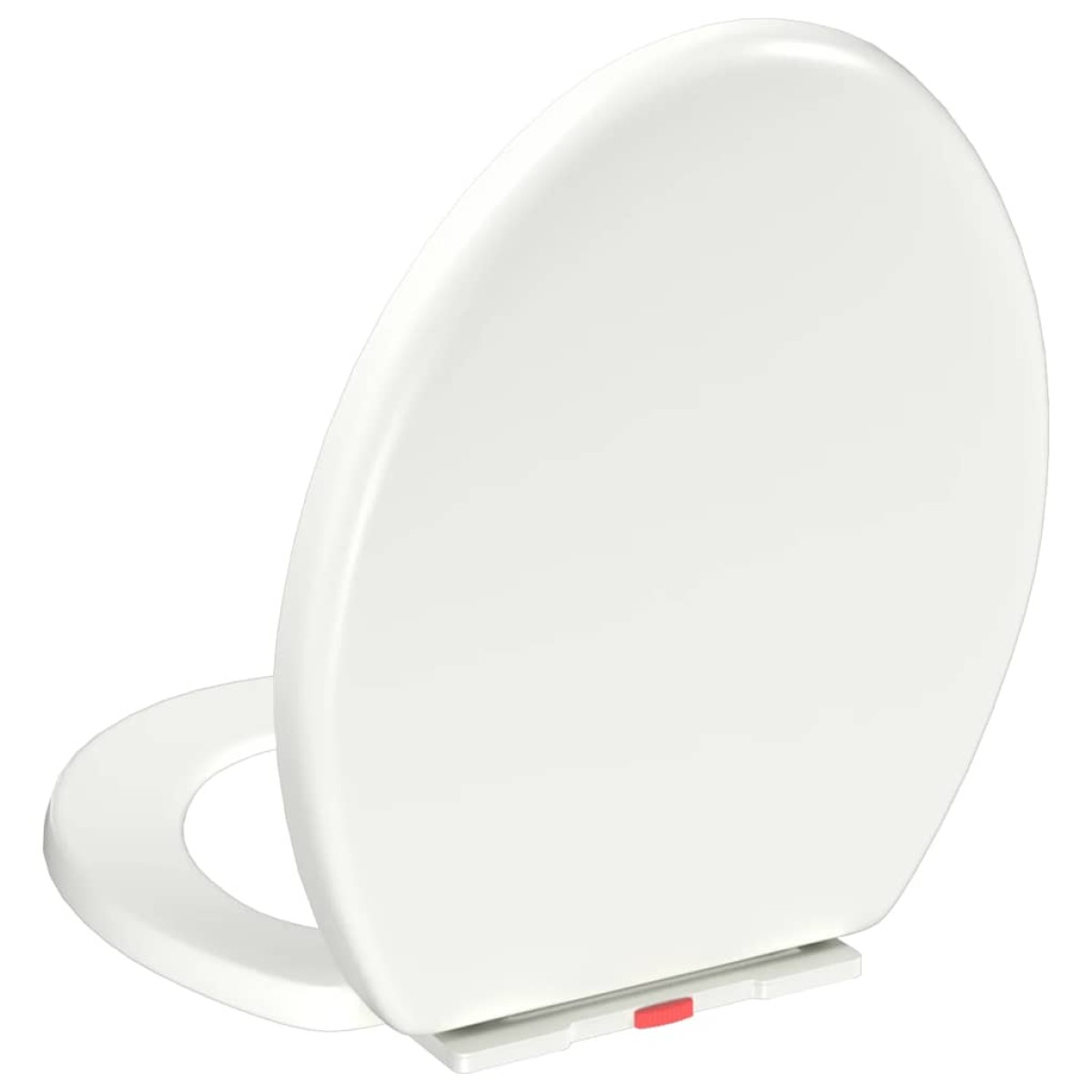 vidaXL Κάλυμμα Λεκάνης με Soft Close & Quick Release Λευκό