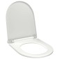 vidaXL Κάλυμμα Λεκάνης με Soft Close & Quick Release Λευκό