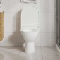 vidaXL Κάλυμμα Λεκάνης με Soft Close & Quick Release Λευκό