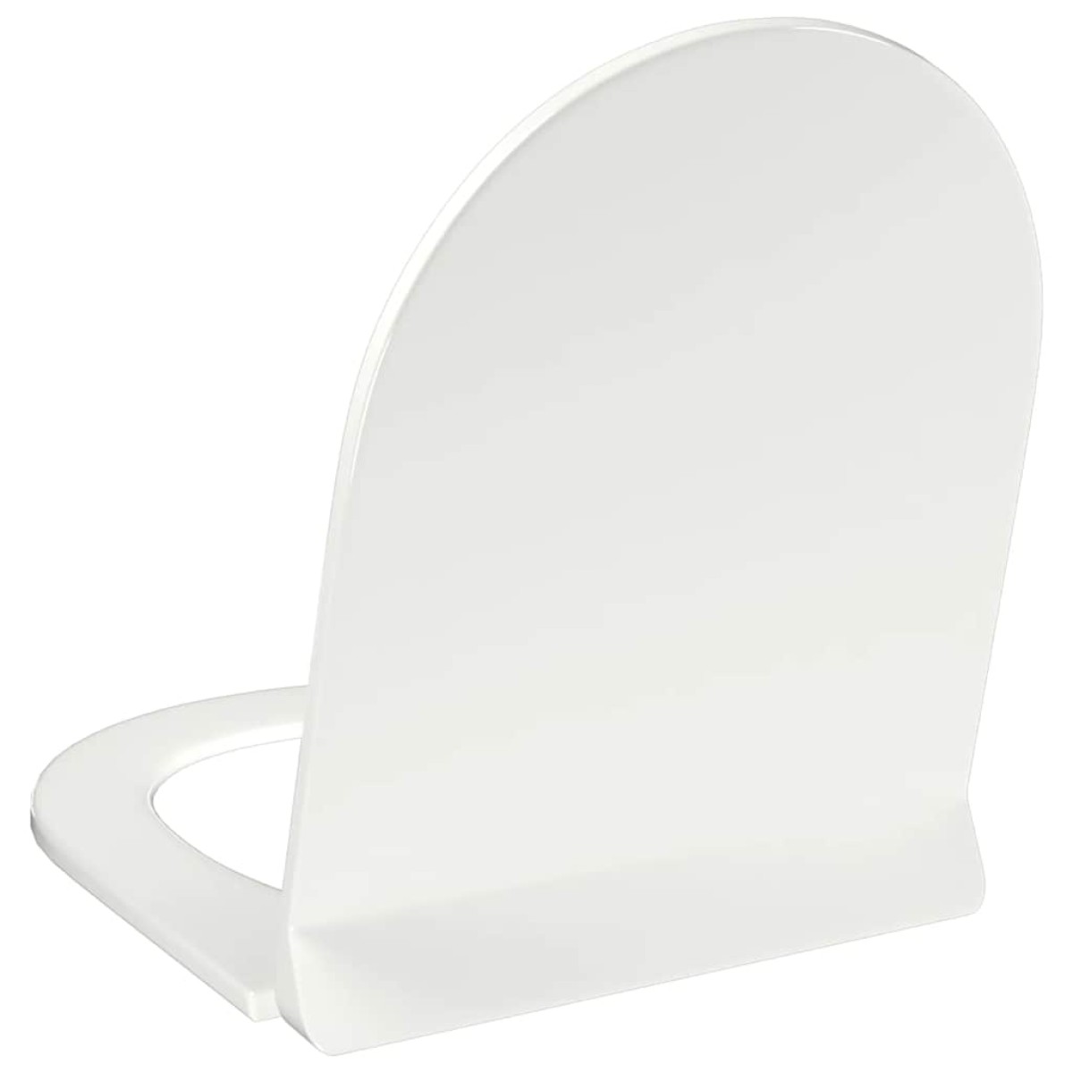 vidaXL Κάλυμμα Λεκάνης με Soft Close & Quick Release Λευκό