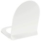 vidaXL Κάλυμμα Λεκάνης με Soft Close & Quick Release Λευκό