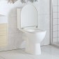 vidaXL Κάλυμμα Λεκάνης με Soft Close & Quick Release Λευκό