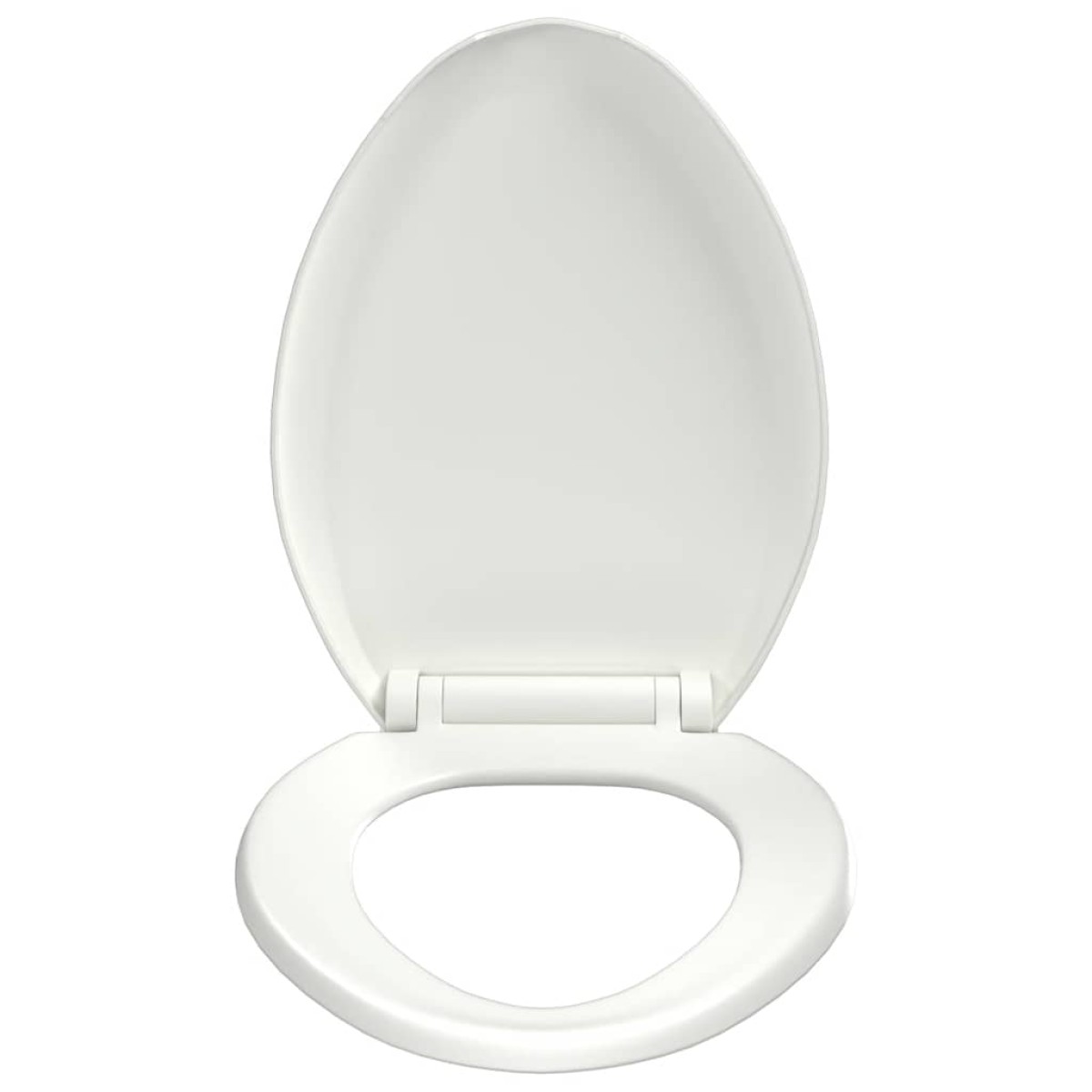 vidaXL Κάλυμμα Λεκάνης με Soft Close & Quick Release Λευκό