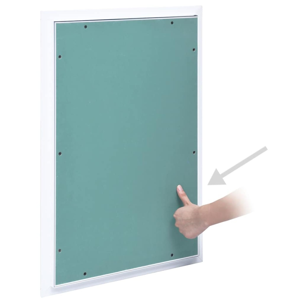 vidaXL Θυρίδα Επίσκεψης Γυψοσανίδας 300 x 600 χιλ. Σκελετός Αλουμινίου