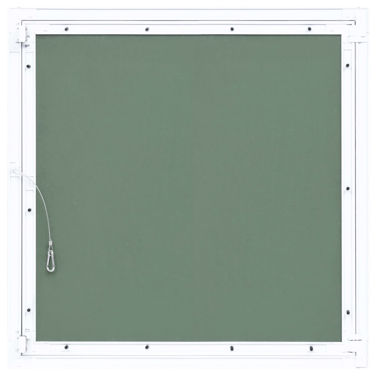 vidaXL Θυρίδα Επίσκεψης Γυψοσανίδας 500 x 500 χιλ. Σκελετός Αλουμινίου