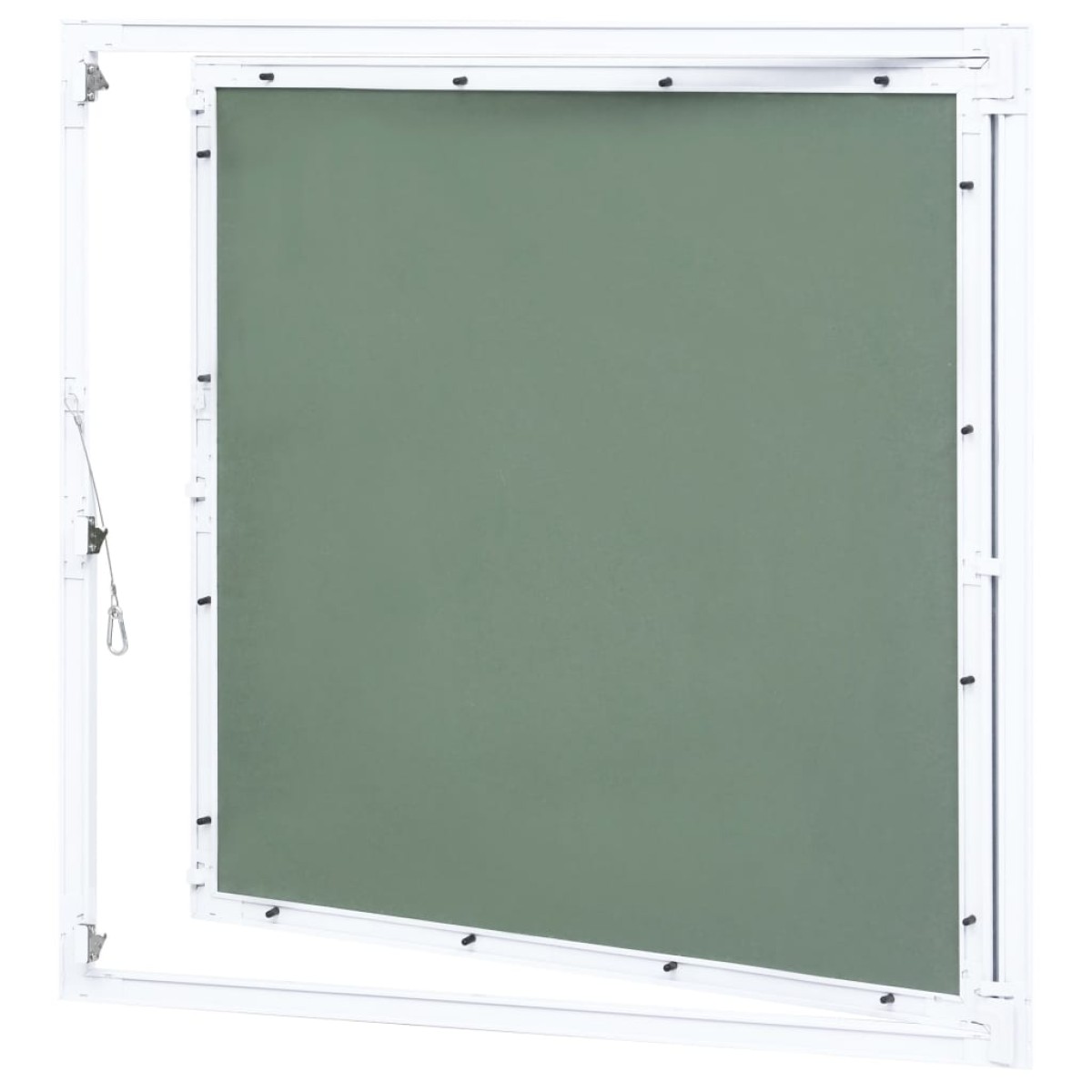 vidaXL Θυρίδα Επίσκεψης Γυψοσανίδας 600 x 600 χιλ. Σκελετός Αλουμινίου