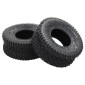 vidaXL Λάστιχα & Σαμπρέλες για Καρότσι 4 τεμ. 15x6.00-6 4PR Καουτσούκ
