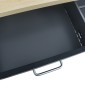 vidaXL Πάγκος Εργασίας Μαύρος 120 x 60 x 85 εκ. Ατσάλινος