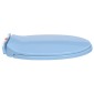 vidaXL Κάλυμμα Λεκάνης με Soft Close &amp; Quick Release Οβάλ Μπλε