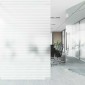 vidaXL Μεμβράνη Παραθύρου Αυτοκόλλητη με Εφέ Αμμοβολής Ριγέ 0,9x50 μ.