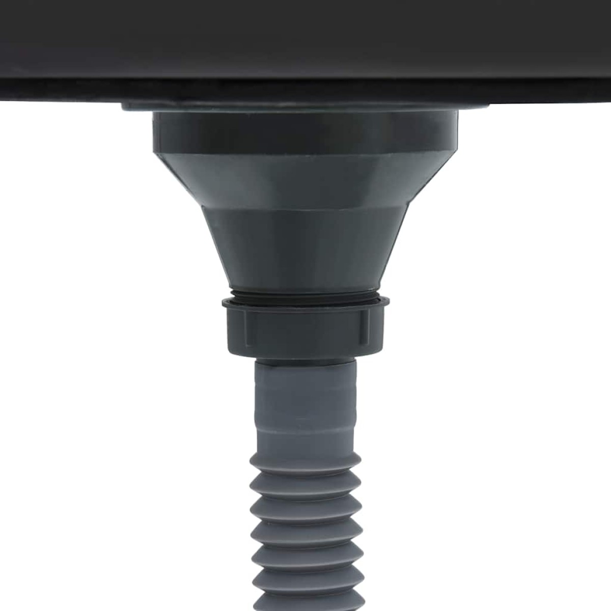 vidaXL Νεροχύτης + Ποδιά Σετ Ασημί 1000x600x155 χιλ. Ανοξείδωτο Ατσάλι