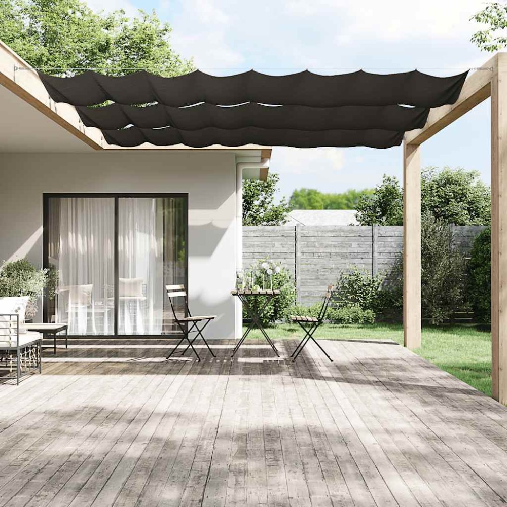 vidaXL Τέντα Κάθετη Ανθρακί 140 x 800 εκ. από Ύφασμα Oxford