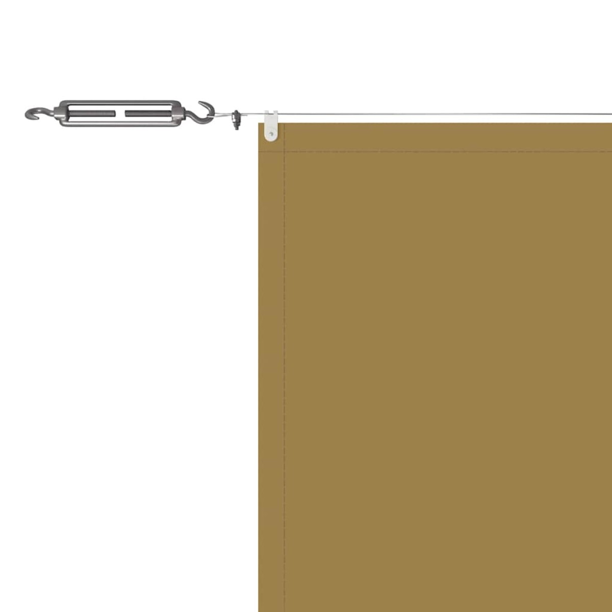vidaXL Τέντα Κάθετη Μπεζ 60 x 1200 εκ. από Ύφασμα Oxford