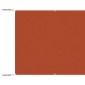 vidaXL Τέντα Κάθετη Τερακότα 100 x 1200 εκ. από Ύφασμα Oxford