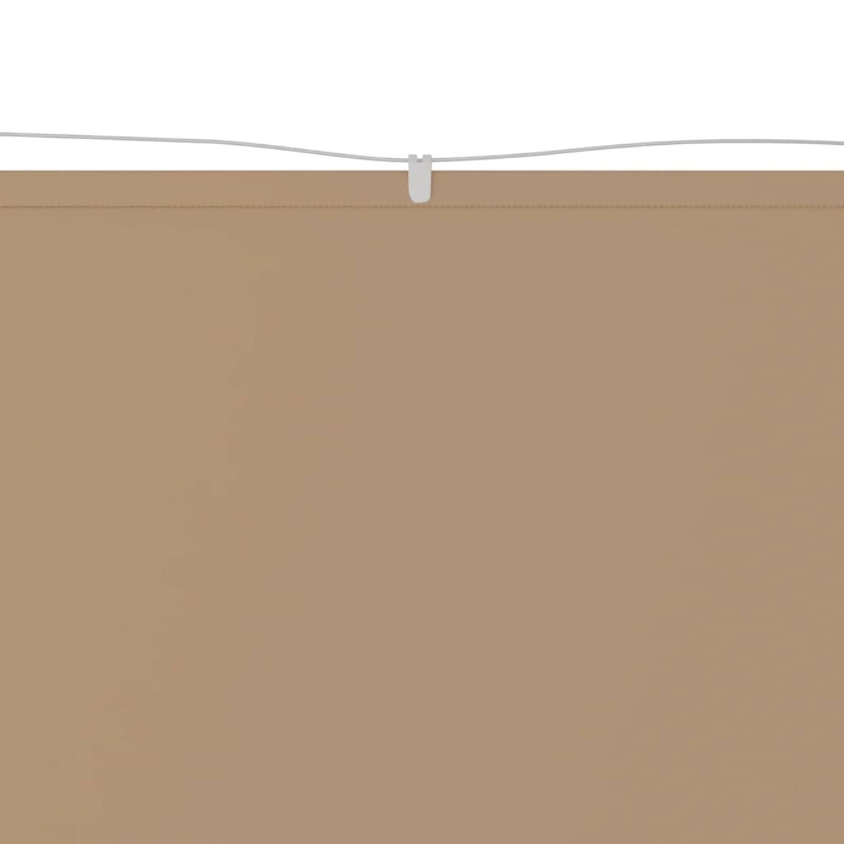 vidaXL Τέντα Κάθετη Taupe 60 x 1200 εκ. από Ύφασμα Oxford
