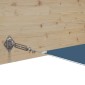 vidaXL Τέντα Κάθετη Μπλε 100 x 1200 εκ. από Ύφασμα Oxford