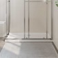 vidaXL Βάση Ντουζιέρας Ορθογώνια Λευκή 70 x 120 εκ. από ABS