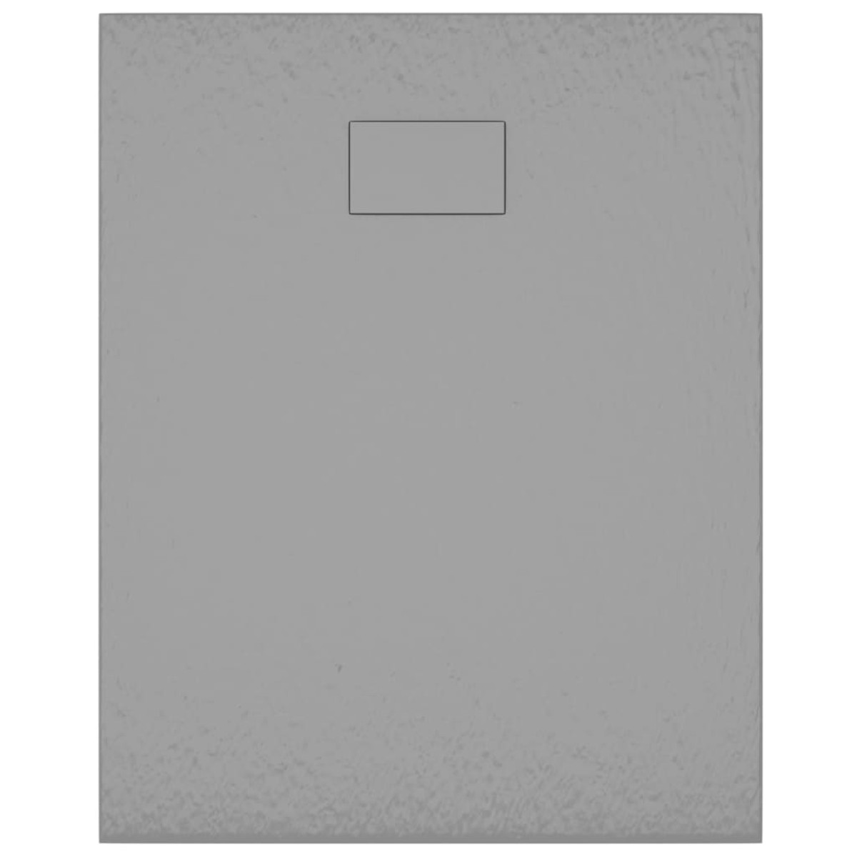 vidaXL Βάση Ντουζιέρας Γκρι 100 x 80 εκ. από SMC