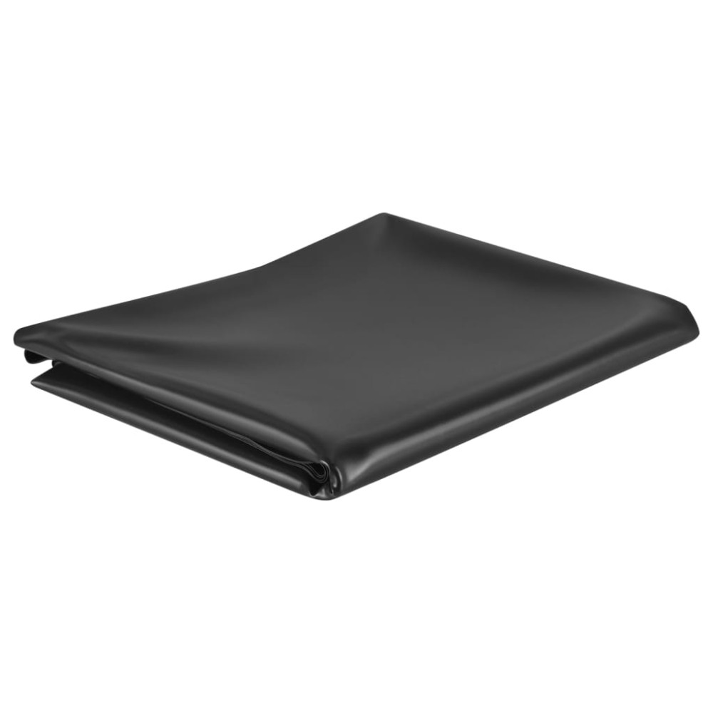 vidaXL Μεμβράνη Λίμνης Μαύρη 1 x 8 μ. / 0,5 χιλ. από PVC