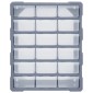 vidaXL Συρταριέρα Οργάνωσης με 18 Μεσαία Συρτάρια 38 x 16 x 47 εκ.