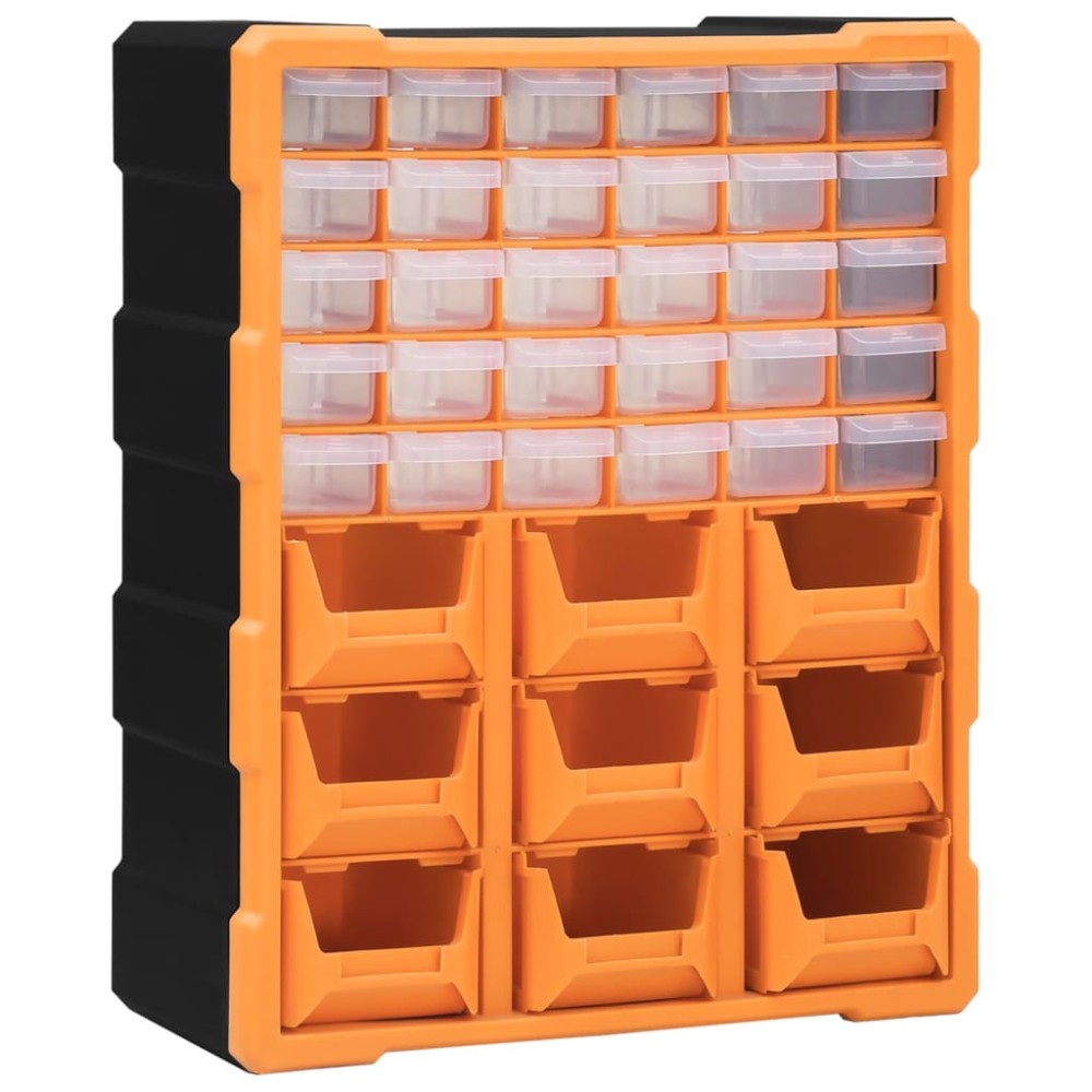 vidaXL Συρταριέρα Οργάνωσης με 39 Συρτάρια 38 x 16 x 47 εκ.