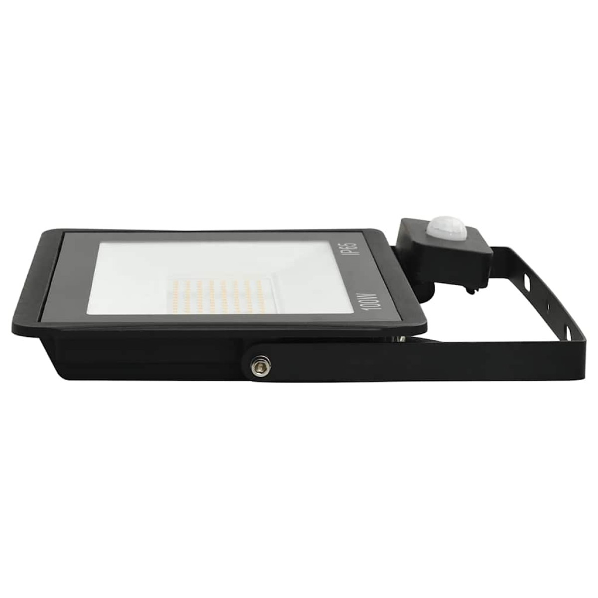 vidaXL Προβολέας LED με Αισθητήρα Θερμό Λευκό 100 W