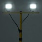vidaXL Προβολέας LED με Τρίποδο Ψυχρό Λευκό 2 x 10 W