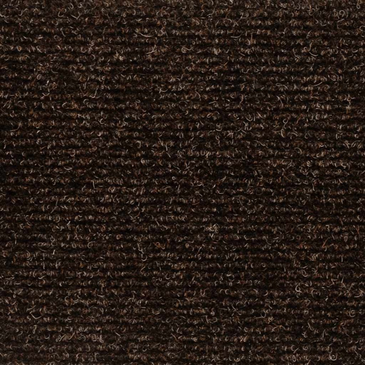 vidaXL Πατάκια Σκάλας Αυτοκόλλητα 5 τεμ. Καφέ 56x17x3 εκ. Βελονιασμένα