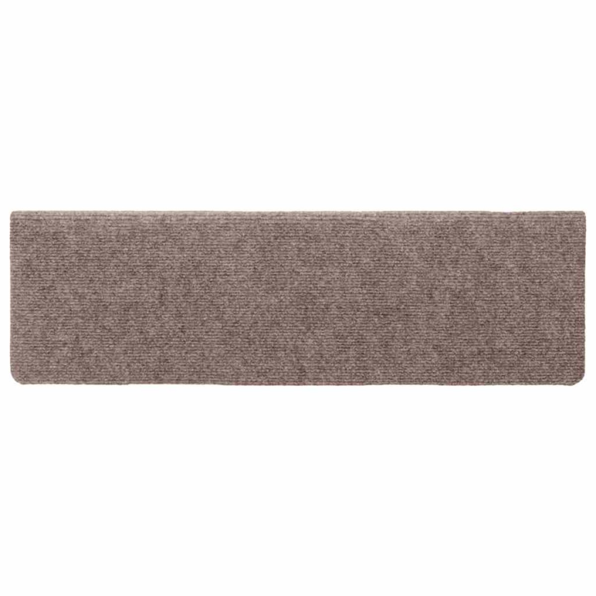 vidaXL Πατάκια Σκάλας 5 τεμ. Καφέ 65x21x4 εκ. Βελονιασμένα