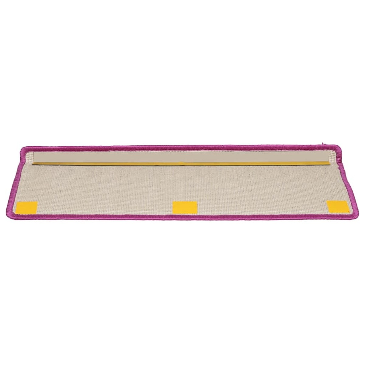 vidaXL Πατάκια Σκάλας 10 τεμ. Βιολετί 65 x 21 x 4 εκ.