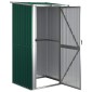 vidaXL Αποθήκη Κήπου Πράσινη 118,5x97x209,5 εκ. Γαλβανισμένο Ατσάλι