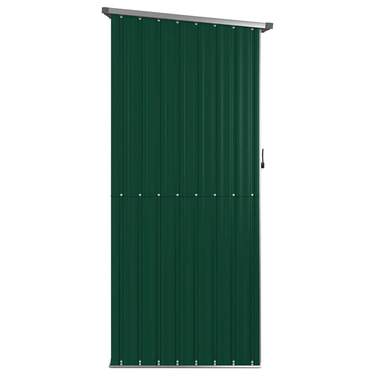 vidaXL Αποθήκη Κήπου Πράσινη 118,5x97x209,5 εκ. Γαλβανισμένο Ατσάλι